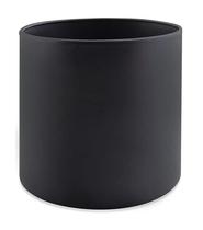 Cachepot Preto em Metal - Mart