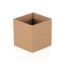 Cachepot Quadrado Pote 12 Kraft (05 unidades)