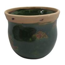 Cachepôt Seleta Verde Escuro 10 X 12 Cm - Anahí Cachepôt Seleta Verde Escuro 10 X 12 Cm - Anahí