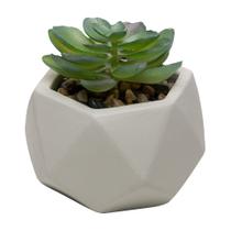 Cachepot Sucelenta Artificial Lyor Prismatto Cimento Cinza Cachepot Sucelenta Artificial Lyor Prismatto Cimento Cinza