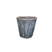 Cachepot Tina de Madeira 15,5 cm - 1 unidade - Rizzo Cachepot Tina de Madeira 15,5 cm - 1 unidade - Rizzo