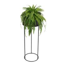 Cachepot Tripé de Chão Viena Médio 67CM Preto