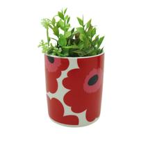 Cachepot Vaso Cerâmica Floral Estampado