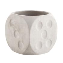 Cachepot Vaso Formato Dado Decorativo Para Plantas