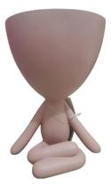 Cachepot vaso para decorar rosa