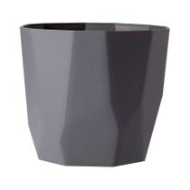 Cachepot West Garden Diamante Cinza