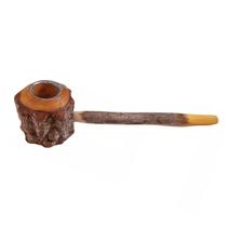 Cachimbo Angico Natural Xamânico Umbanda Artesanal 25 cm