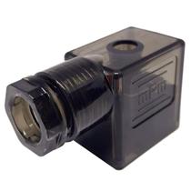 Cachimbo Conector Válvula Din 43650 3 Pinos LED 24VDC Cachimbo Conector Válvula Din 43650 3 Pinos LED 24VDC