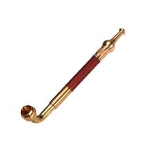 Cachimbo de fumar Redwood & Brass com filtro de 15 cm em estilo vintage