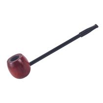Cachimbo de fumar Redwood Sailor Style com haste de resina e metal