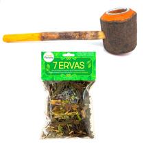 Cachimbo de Jurema Mestres Caboclo Xamanico Indigena Banho de 7 Ervas Proteção Espiritual Kit Cachimbo de Jurema Mestres Caboclo Xamanico Indigena Banho de 7 Ervas Proteção Espiritual Kit