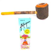 Cachimbo de Jurema Xamanico e Perfume Seiva de Alfazema Kit