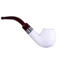 Cachimbo de tabaco, resina branca filtrada, portátil para homens Cachimbo de tabaco, resina branca filtrada, portátil para homens