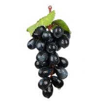 Cacho De Uva Fruta Artificial Realístico Kit Com 3 Unidades
