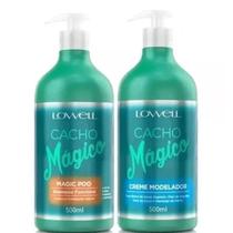 Cacho Magico Shampoo Funcional + Creme Modelador Lowell