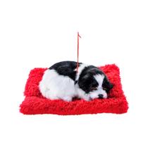 Cachorrinho Decorativo Border Collie Deitado - Preto/Branco - 1 unidade - Cromus - Rizzo Cachorrinho Decorativo Border Collie Deitado - Preto/Branco - 1 unidade - Cromus - Rizzo