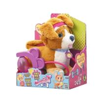 Cachorrinho Pelúcia Walking Latido Brinquedo Elétrico Multikids - BR1195
