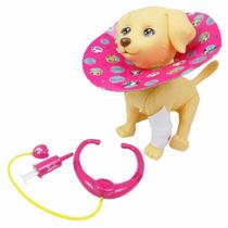 Cachorrinho Pet veterinária da Barbie Com Kit Médico - Pupee