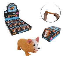 Cachorro Anti Stress Estica e Puxa Fidget 9cm