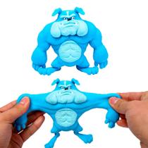 Cachorro Azul Anti-estresse Esticável e Amassável Brinquedo Divertido para Aliviar a Ansiedade Cachorro Azul Anti-estresse Esticável e Amassável Brinquedo Divertido para Aliviar a Ansiedade