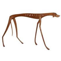 Cachorro baleia em pé andando sertânia 40cm arte 40 Cachorro baleia em pé andando sertânia 40cm arte 40