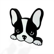 Cachorro Bulldog Em Mdf Decoryou - Ref 311 - 20x21x2,7 cm