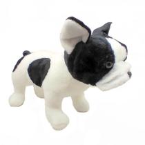 Cachorro Bulldog Francês Pelúcia 35 Cm Comp - Fizzy Toys