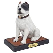 Cachorro Cão Escultura Estatueta Enfeite Resina Várias Raças - M3 Decoração