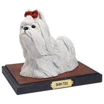 Cachorro Cão Escultura Estatueta Enfeite Resina Várias Raças