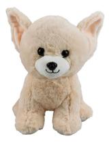 Cachorro Chihuahua Bege 20cm - Pelúcia Presente Cachorro Chihuahua Bege 20cm - Pelúcia Presente