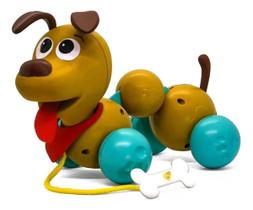 Cachorro De Brinquedo Infantil Brinquedo Para Bebês Elkão Quer Passear