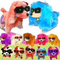 Cachorro De Brinquedo Late Anda Abana O Rabo Com Som E Luz