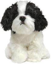 Cachorro de pelúcia Bearington Black & White Dog Butch 33cm