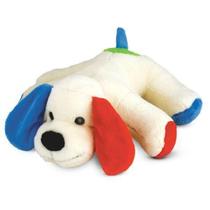 Cachorro de Pelúcia Pingo Azul 34 cm Antialérgico