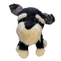 Cachorro de Pelúcia Schnauzer - Preto - 20cm - 1 unidade - Rizzo