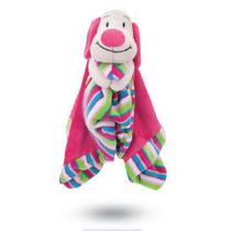 Cachorro de Pelúcia Soninho Rosa 37 cm Antialérgico
