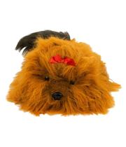 Cachorro de pelúcia yorkshire deitado - 37 cm