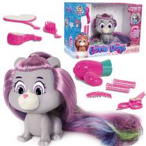 Cachorro De Pentear Pet Lovie 12 cm Dogs Brinquedo Infantil - Mister Brinque