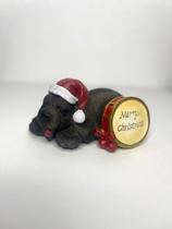 Cachorro Decor Deitado 18cm