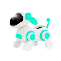 Cachorro Filhotinho Robo Com Face Digital Ensina Brinquedo
