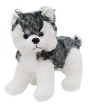 Cachorro Husky Levantado 33cm - Pelúcia Cachorro Husky Levantado 33cm - Pelúcia