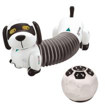 Cachorro Interativo Movimentos Robô Som Luz Controle Remoto - Zippy Toys