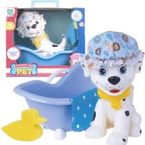 Cachorro Patrulha Esquadrão Pet Banho Azul