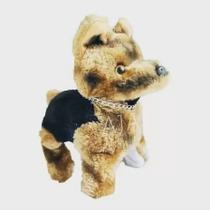 Cachorro Pelúcia Police Dog a Pilha Anda Pula Cambalhota Late. Cachorro Pelúcia Police Dog a Pilha Anda Pula Cambalhota Late.