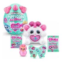 Cachorro Pelúcia Rainbocorns Puppycorn Bow 7 Surpresas MC Original 1magnus
