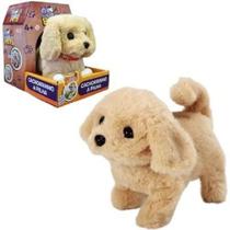 Cachorro Playfull Pets Bege Com Osso Anda e Late - Toyng Cachorro Playfull Pets Bege Com Osso Anda e Late - Toyng