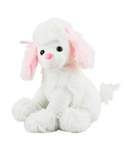 Cachorro Poodle Branco Sentado 20cm - Pelúcia Cachorro Poodle Branco Sentado 20cm - Pelúcia