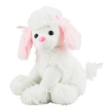 Cachorro Poodle Branco Sentado 20cm Pelúcia Cachorro Poodle Branco Sentado 20cm Pelúcia