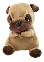 Cachorro Pug 18 cm - Pelúcia Cachorro Pug 18 cm - Pelúcia