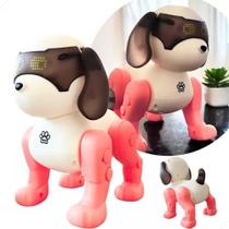 Cachorro Robo Brinquedo Musical Infantil Dançarino Se Mexe Cachorro Robo Brinquedo Musical Infantil Dançarino Se Mexe